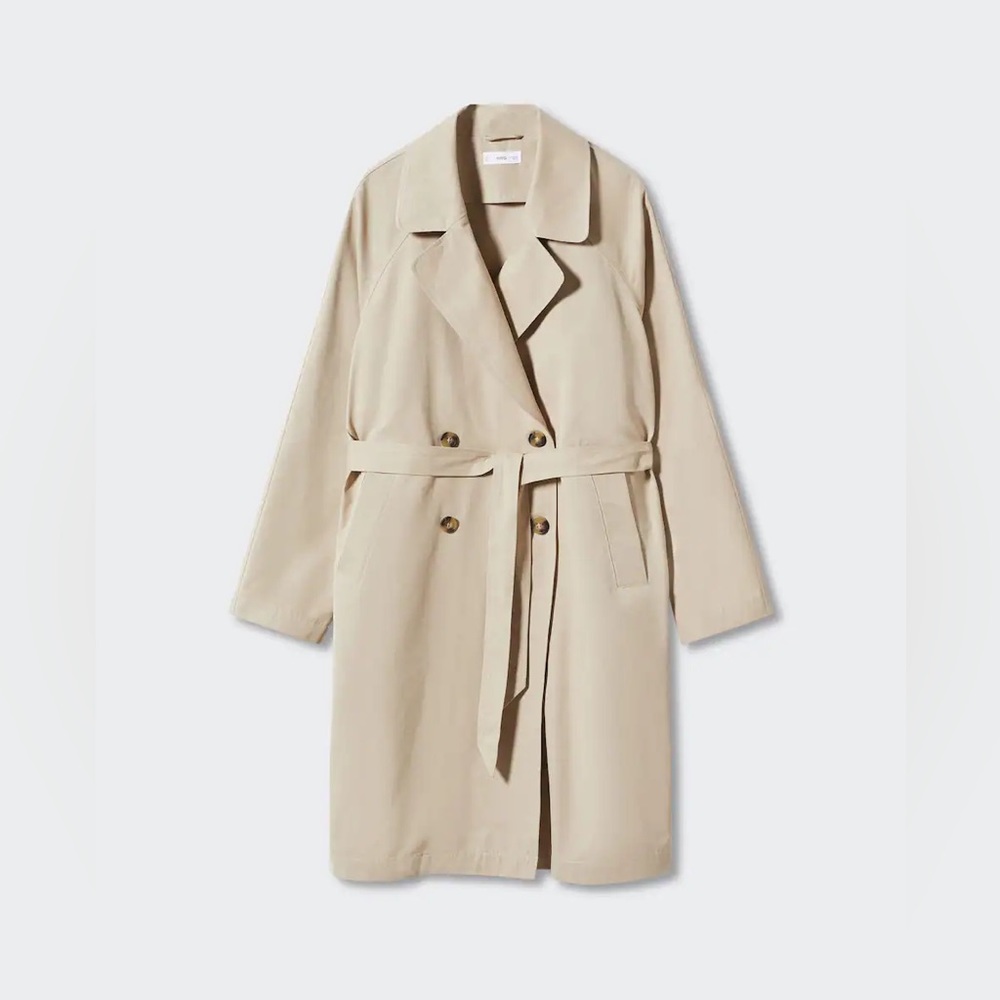 Mango • Teenage Girl Classic Trench Coat